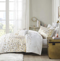 Intelligent Design Serena Metallic Animal Printed Comforter Set, Full - Queen by Vanessa Jane