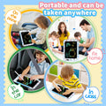 Genialba 2 Pack LCD Writing Tablet Kids Colorful Screen Pink & Blue by Deal US