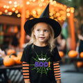 XFSJGNA Toddler Halloween Raglan Long Sleeve Shirt Boo Bat Black Size 5T by Deal US