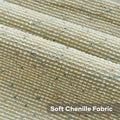FUTEI Green Chenille Throw Pillow Covers 20x20 Inch Set of 2 Modern Decor by Deal US