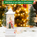 Little Glee Christmas Lantern LED Music Holiday Decoration Angel Tree Resin by Deal US
