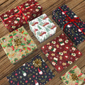 GIOLNIAY Gnome Christmas Wrapping Paper Navy Blue 4 Jumbo Sheets 28x40 by Deal US