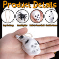 Watayo 12 Pcs Mini Halloween Skull Decorations 4x1.5in White Gauze Wrapped by Deal US