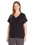 Hue Solid Short Sleeve Sleep Tee by Vanessa Jane