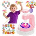 Kingci Fabric Flower Bouquets DIY Kit 117PCS Pink Creative Craft Set by Deal US
