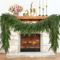 Christmas Norfolk Pine Garland Artificial Greenery Mantle Fireplace Decor 6FT by Deal US
