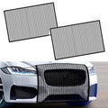 Downhill Front Hood Grille Protection Mesh 2PCS 41.33x31.49in Black by Deal US