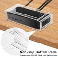 CaSZLUTION Docking Station Mount Clear for Dell D3100 Dock Holder by Deal US