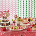 JJWYLTKB 2 Pack Pink Green Fringe Curtain 3x7ft Birthday Party Decor by Deal US