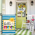 Shuitouk 3 Ply Summer Garden Flag 12x18 Inch Double Sided Outdoor Decor by Deal US