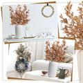 Giegxin 3 Pcs 30" Gold Leaf Christmas Tree Picks with White Berry by Deal US