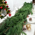 Gixie Home 2Pcs 6Ft Artificial Norfolk Pine Garland Green Plastic by Deal US