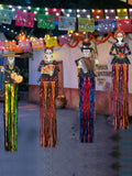 Aovaely 4PCS Day of the Dead Sugar Skull Hanging Decorations Dia De Los Muertos by Deal US