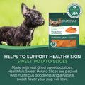 Healthfuls Sweet Potato Slices Dog Treats Grain Free Limited Ingredient 16 oz by Deal US