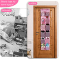 Shoe Organizer 12 Pockets — Hanging Storage Organizer, Pink