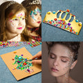 Self Adhesive Gems for Crafts, Acrylic Bling Heart Sticker, Jewel