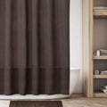 Waffle Weave Fabric Shower Curtain Heavyweight 230 GSM, Hotel Luxury by Vanessa Jane