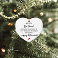 Luptiteuy Ceramic Heart Ornament Retired Gifts for Women Nurse Teacher Xmas by Deal US
