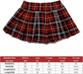 J.Templeton Women’s Plaid Schoolgirl Pleated Ruffle Skirt, Size M/L by Vanessa Jane