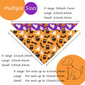 Raisingwell Dog Bandana Halloween N.Helloween 1 Pack Size Large by Deal US