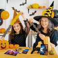 Tlenpo Halloween Postcards 32pcs 4x6in 350gsm Vintage Pumpkin Skeleton by Deal US