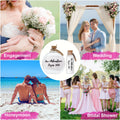 muchly 2 Pcs Honeymoon Sand Keepsake Jar Our Adventure Begins 2025 Heart by Deal US