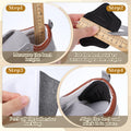 Pair Adhesive Shoe Back Cushion Pads, Reusable Back of Heel Cushion Pads for Wom