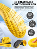 MARRDO 4D Cloud Soles Shock Absorption Arch Support Insoles Men 10-11 Women 11.5 by Deal US