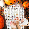 COCHIE Halloween J-O-Lantern Stickers 480pcs 1.5in Laser Ghost by Deal US