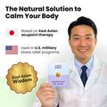 CalmPops Acupressure Ear Seeds Kit 24K Gold Plated 60 Units Immune Digestive by Deal US