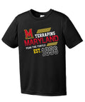 NCAA Maryland Terrapins Youth Boys Offsides Short sleeve Polyester, Size Medium by Vanessa Jane