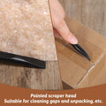 Prasacco 12 Pcs Plastic Scraper Tool Multi-Purpose Pen-Shaped Black by Deal US