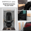 AMPULLA GWP02S Wood Grain Garage Wall Protector Car Door Protectors 2-Pack by Deal US