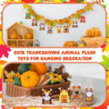 Blueweenly Thanksgiving Mini Plush Toys Pumpkin Maple 12 Pcs 2.76-3.15in by Deal US