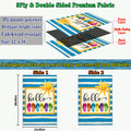 Shuitouk 3 Ply Summer Garden Flag 12x18 Inch Double Sided Outdoor Decor by Deal US