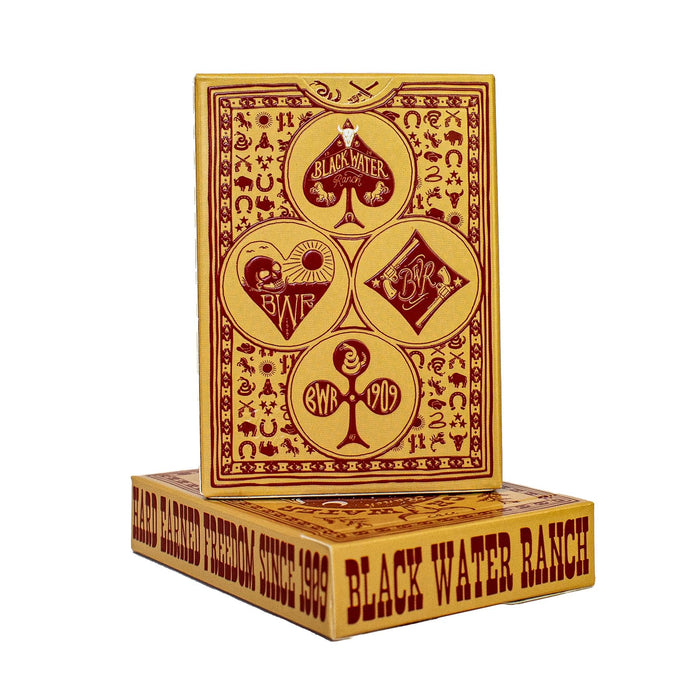 Ellusionist Southern Black Water Ranch Playing Cards Deck - Pack of 1 by Deal US