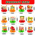 Gexlaju Sukkot Decorations Honeycomb Centerpieces 12pcs Red Yellow Paper by Deal US