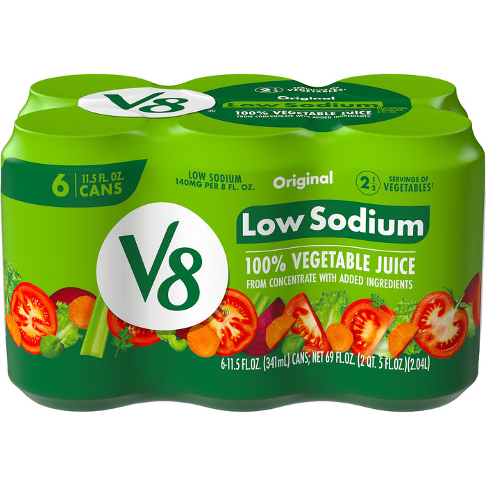 BestBy12/25 V8 Low Sodium Original 100% Vegetable Juice 69 Fl Oz by Deal US