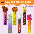 JOYIN Halloween Bookmark Rulers 144 PCS 6 Designs Party Favor Pack by Deal US