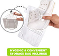 Playtex Travel Grey Folding Potty Seat White/Grey by Vanessa Jane