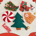 Vdoioe Christmas Tree Throw Pillows Set of 2 Plush Cotton Fill Xmas Decor by Deal US