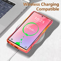 for Samsung Galaxy S25 Ultra Case for Women Girls, Cute Wave Frame Curly Shape w
