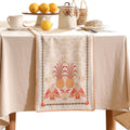patdrea Tropical Linen Table Runner 12x102in Yellow Pineapple Floral Modern by Deal US