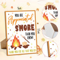 Muruseni Appreciated Smore Fall Party Sign 8x11 Wooden with Stand by Deal US