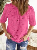 BETTE BOUTIK Womens Flowy Summer Tunic Top Bright Pink Size XL by Deal US