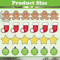 Soulchen 24 Pcs Gingerbread Man Christmas Tree Ornaments with Red Ropes by Deal US