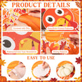 Containlol Fall Thanksgiving Bulletin Board Set Colorful Small 12.6x10.2in by Deal US