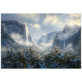 Artinhand Yosemite Snow Storm 300 Pieces Wooden Jigsaw Puzzle Gift by Deal US