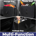 Can, Foldable Trash Can Collapsible Hanging Trash Bag For Car Seat, 2.8 Gallons