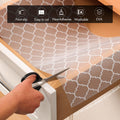 Cooyes Non Adhesive Kitchen Cabinet Shelf Liners Gray Ash Waterproof EVA by Deal US